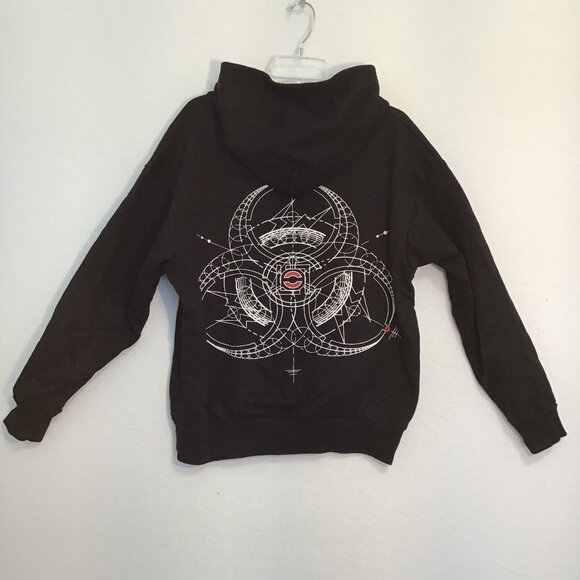 Clot X Fragment X Innersect Design Black Hoodie Sweatshirt Size M - Picture 7 of 10